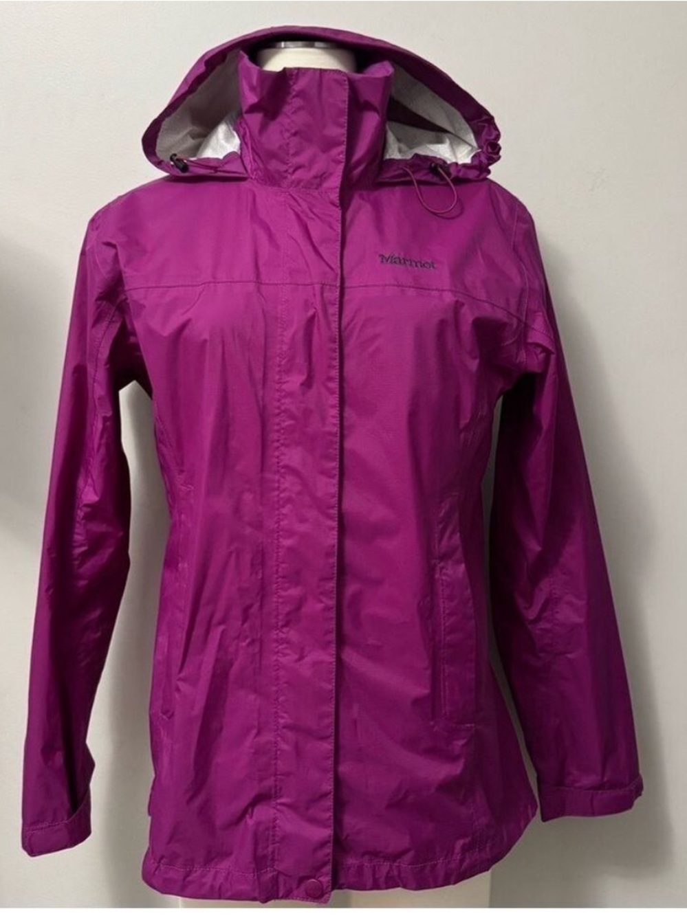 Marmot Women's Vibrant Magenta Rain Windbreaker Jacket Medium
